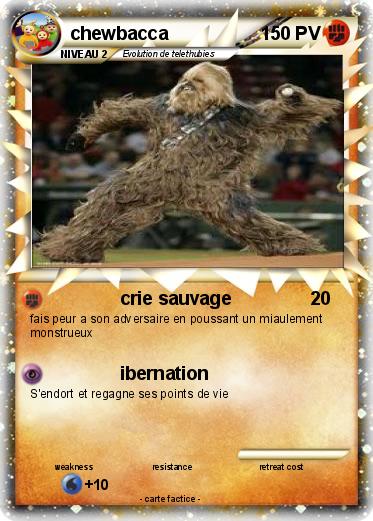 Pokemon chewbacca