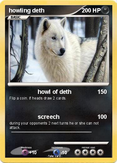 Pokemon howling deth