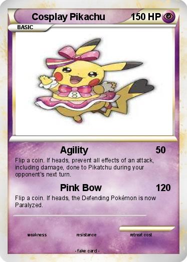 Pokemon Cosplay Pikachu