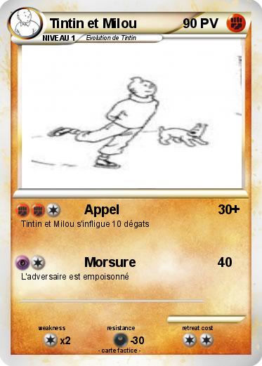 Pokemon Tintin et Milou