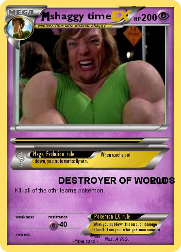 Pokemon shaggy time