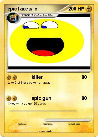 Pokemon epic face