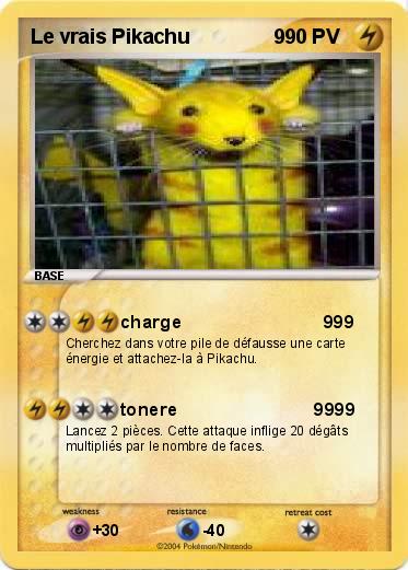 Pokemon Le vrais Pikachu               9