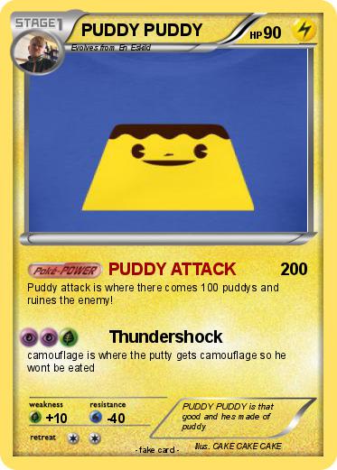 Pokemon PUDDY PUDDY