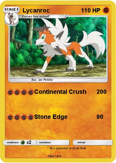 Pokemon Lycanroc