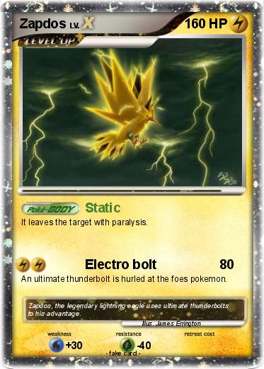 Pokemon Zapdos