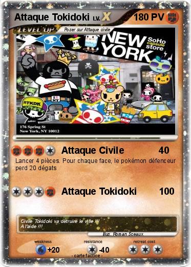 Pokemon Attaque Tokidoki