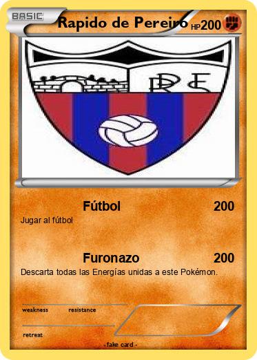 Pokemon Rapido de Pereiro