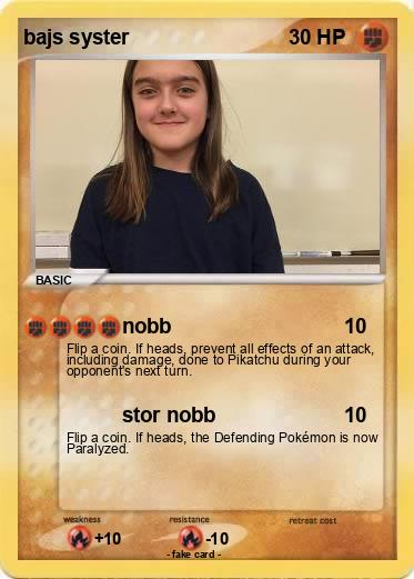 Pokemon bajs syster