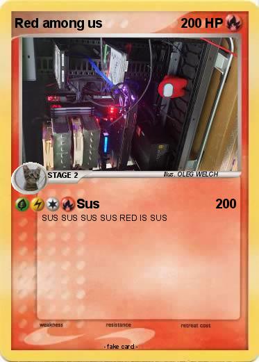 Pokemon Red among us