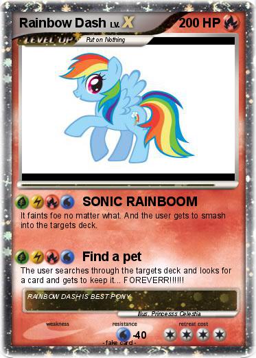 Pokemon Rainbow Dash