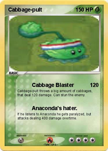 Pokemon Cabbage-pult
