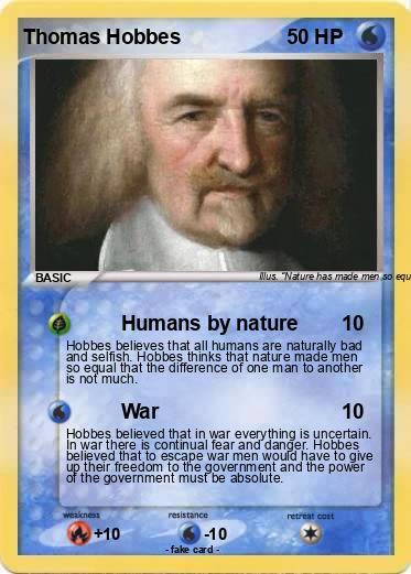 Pokemon Thomas Hobbes