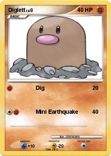 Pokemon Diglett