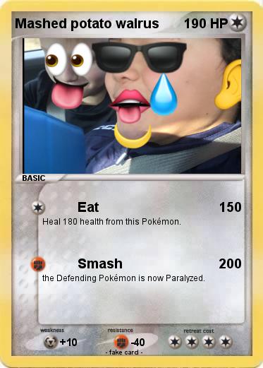 Pokemon Mashed potato walrus