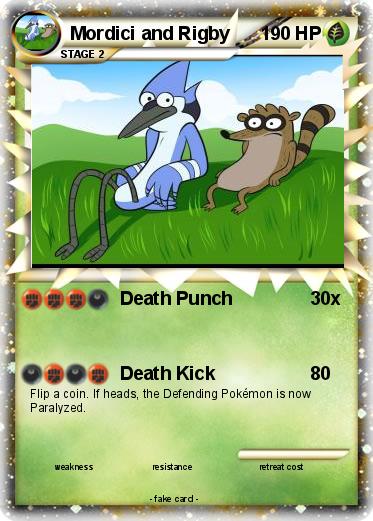 Pokemon Mordici and Rigby