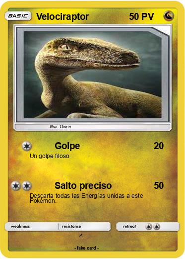 Pokemon Velociraptor