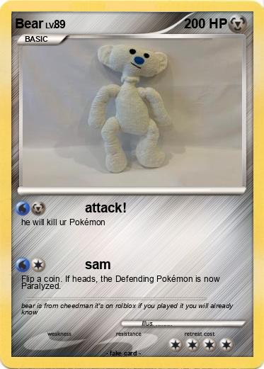 Pokemon Bear