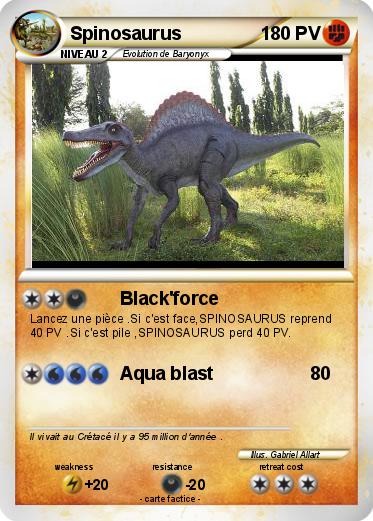 Pokemon Spinosaurus