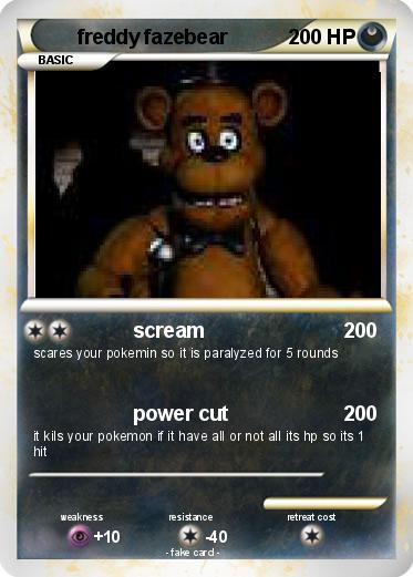 Pokemon freddy fazebear