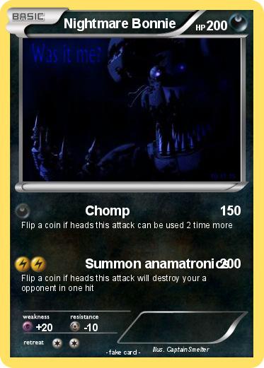 Pokemon Nightmare Bonnie