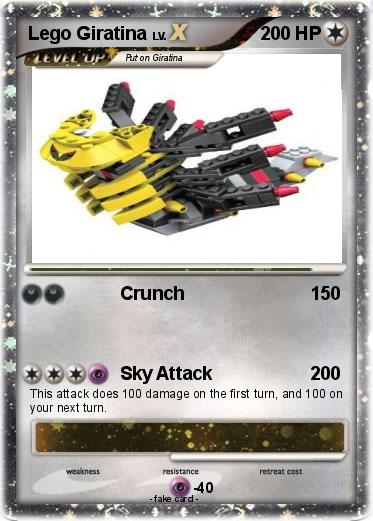 Pokemon Lego Giratina