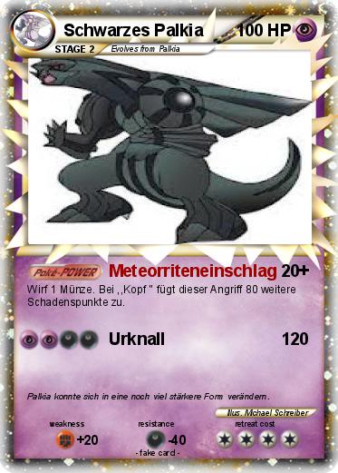 Pokemon Schwarzes Palkia