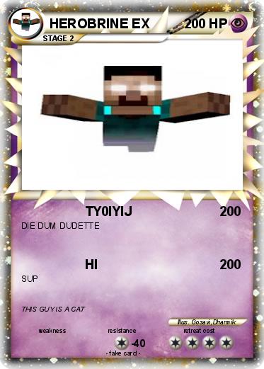 Pokemon HEROBRINE EX