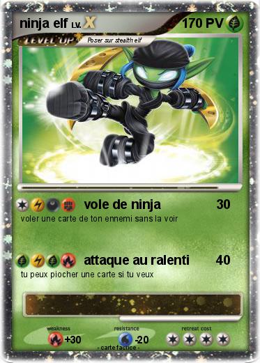 Pokemon ninja elf