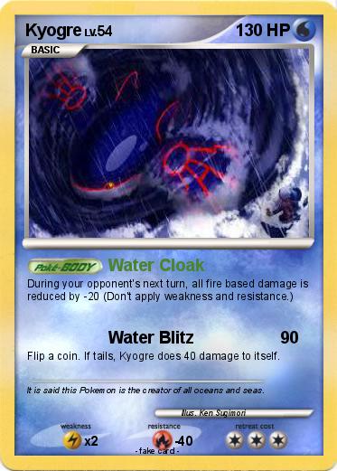 Pokemon Kyogre