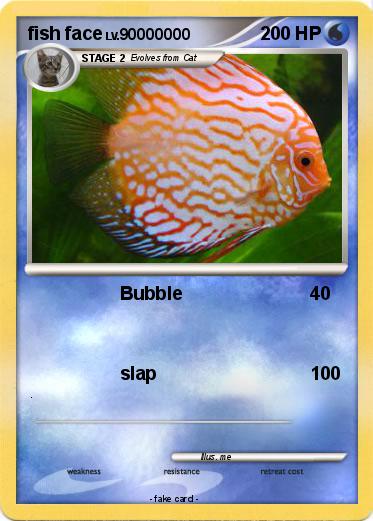 Pokemon fish face