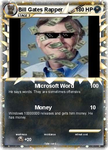 Pokemon Bill Gates Rapper