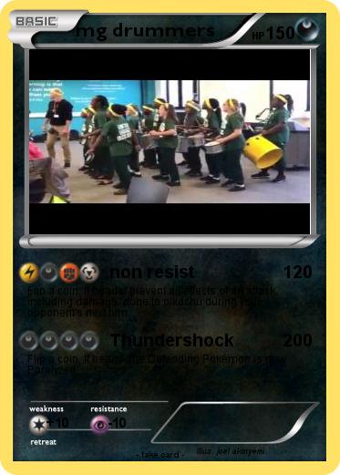 Pokemon mg drummers