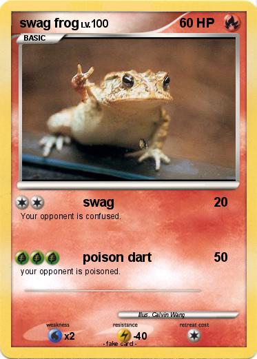 Pokemon swag frog