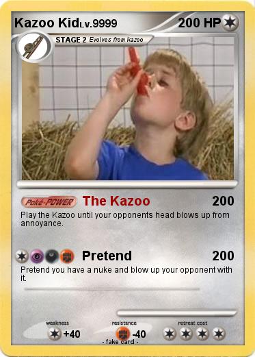Pokemon Kazoo Kid