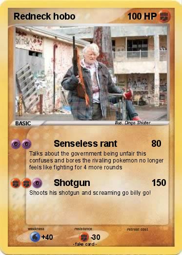 Pokemon Redneck hobo