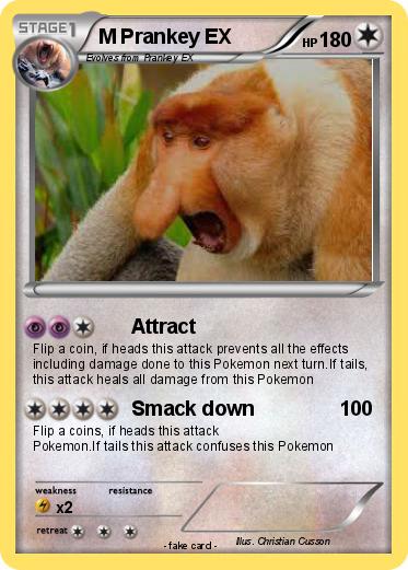 Pokemon M Prankey EX