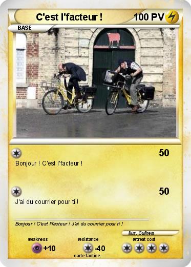 Pokemon C'est l'facteur !