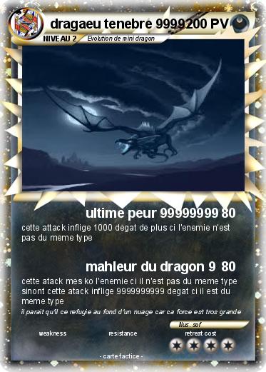 Pokemon dragaeu tenebre 9999