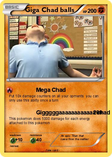 Pokemon Giga Chad balls