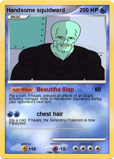 Pokemon Handsome squidward