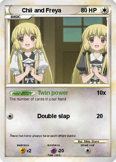Pokemon Chii and Freya