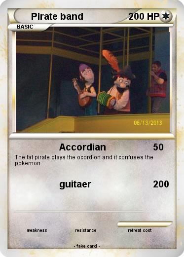 Pokemon Pirate band