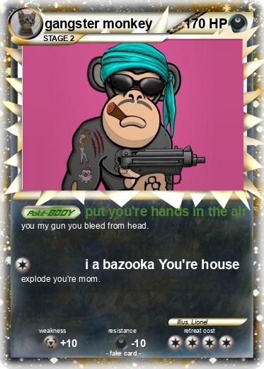 Pokemon gangster monkey
