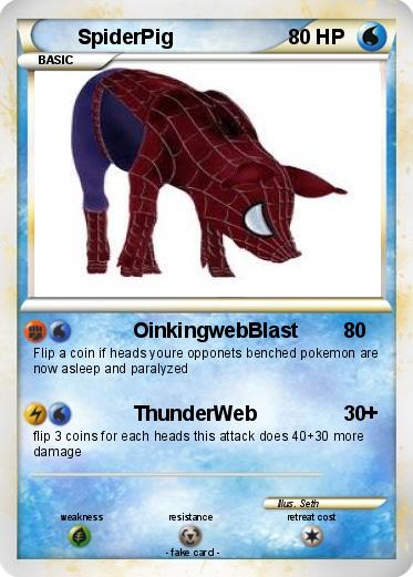 Pokemon SpiderPig