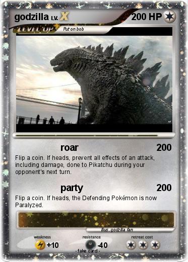 Pokemon godzilla