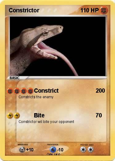 Pokemon Constrictor