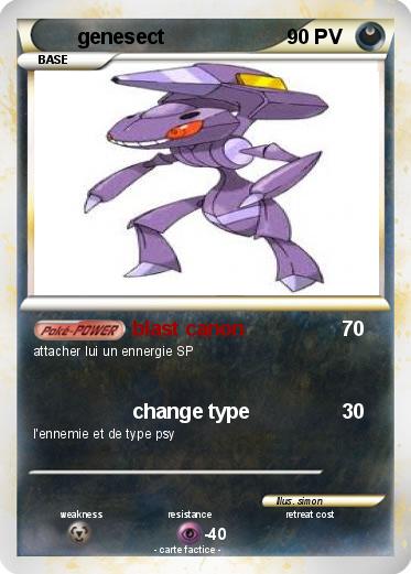 Pokemon genesect