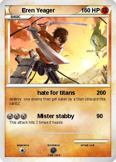 Pokemon Eren Yeager
