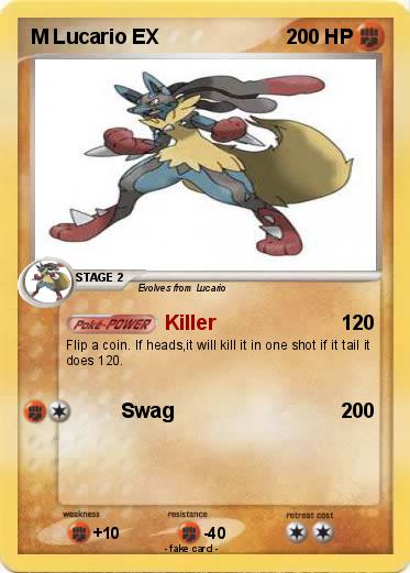 Pokemon M Lucario EX